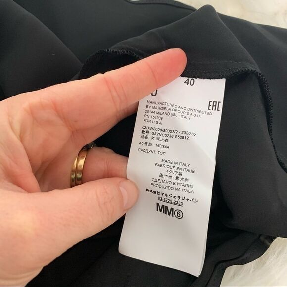 Mm6 Maison margiela drape camisole - Picture 7 of 8